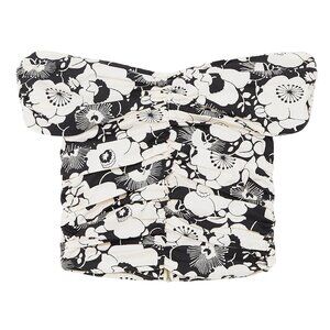 Georgia Alice Floral Off-Shoulder Ruched Top Size 2 | New With Tags | $480